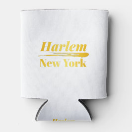 Porta-lata Harlem New York Dourado