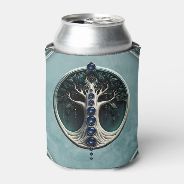 Porta-lata Harmonia na árvore mística da vida. (Can Front)