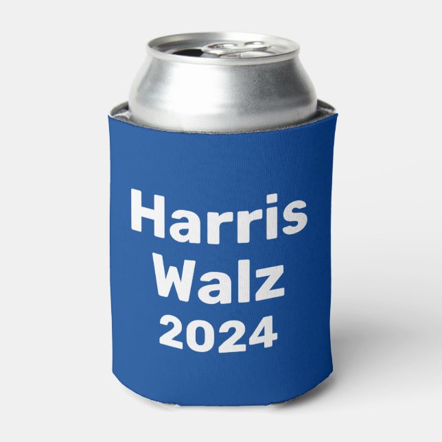 Porta-lata Harris / Walz 2024 Campanha Presidencial (Can Front)