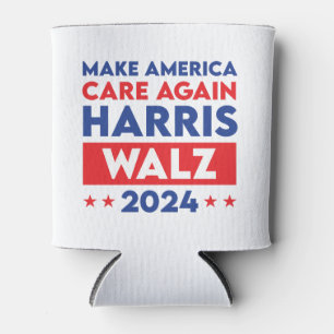 Porta-lata Harris Walz 2024 Torna A América Mais Cuidada