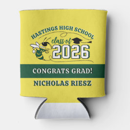 Porta-lata Hastings NY Buzz Personalizado QUALQUER MENSAGEM G
