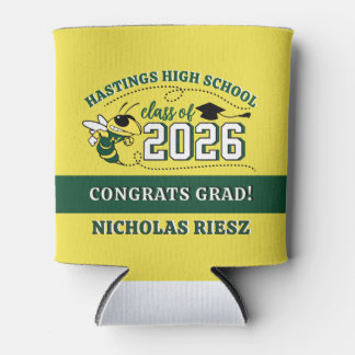 Porta-lata Hastings NY Buzz Personalizado QUALQUER MENSAGEM G