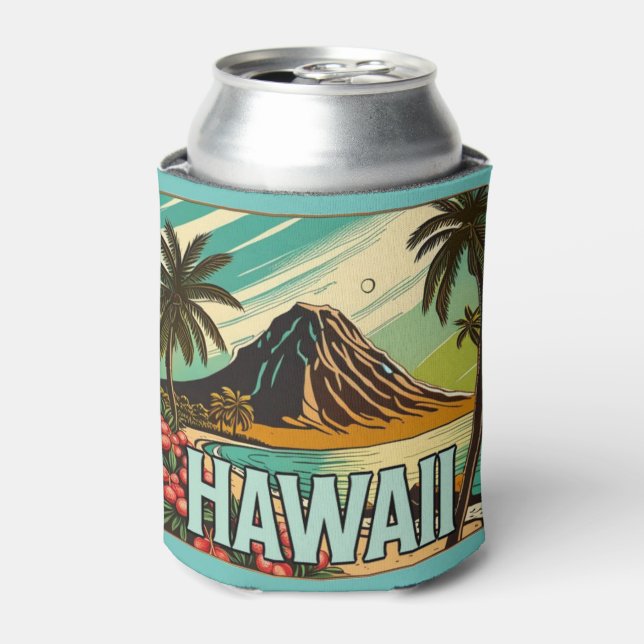 Porta-lata Hawaii Can Cooler (Can Front)