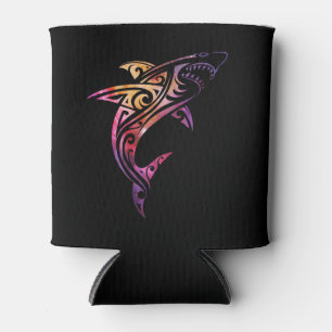 Porta-lata Hawaii Mano Tribal Shark Lover