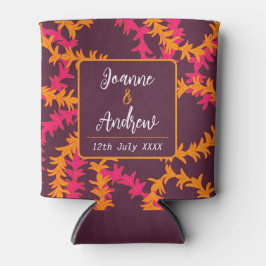 Porta-lata Hawaii Pink Orange Beach Wedor