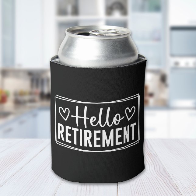 Porta-lata Hello Retirement for Women – Gift for Retired Woma (Criador carregado)