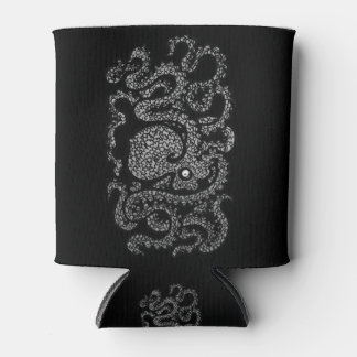 Porta-lata Henry the Happy Octopus (preto)