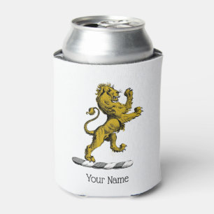 Porta-lata Heraldic Lion Standcrest Emblem C