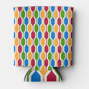Porta-lata Hexágonos Retro