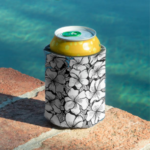 Porta-lata Hibiscus Can Cooler