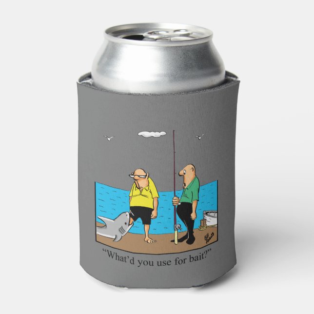 Porta-lata Hillarious Fisheries Humor Can Cooler (Can Front)