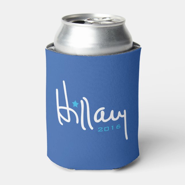 Porta-lata Hillary Clinton Signature (Can Front)