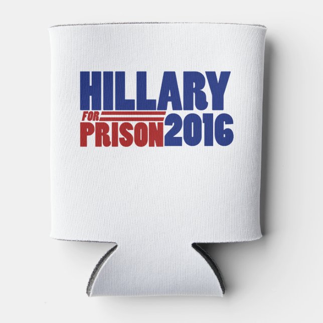 Porta-lata Hillary para a prisão de 2016 (Frente)