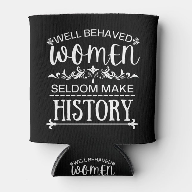 Porta-lata História das Mulheres (Frente)