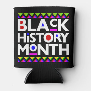 Porta-lata História Negra Mês Melanin King Rainha Bruh Sista