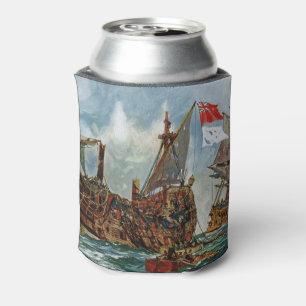 Porta-lata HMS Nottingham e encouraçado Mars 1703