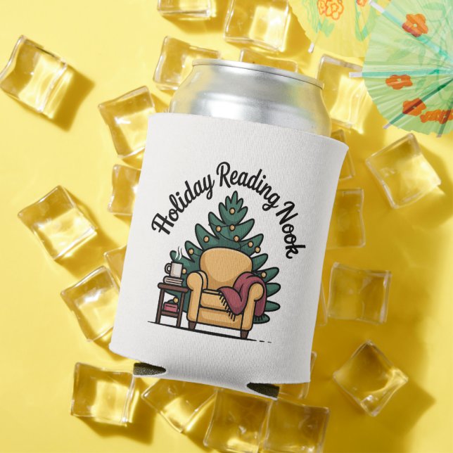 Porta-lata Holiday Reading Nook Festive (Verão in situ)