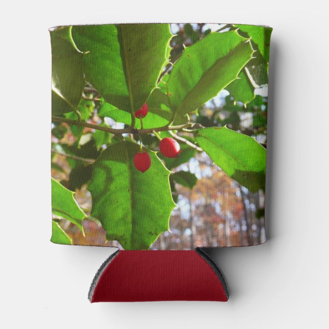 Porta-lata Holly Sai do Feriado II Botânico (Frente)