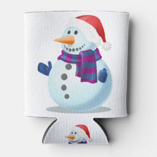 Porta-lata homem da neve