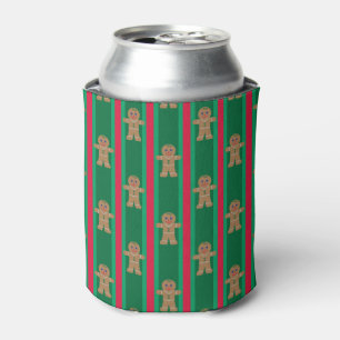 Porta-lata Homem de Gingerpão de Natal divertido e Rico