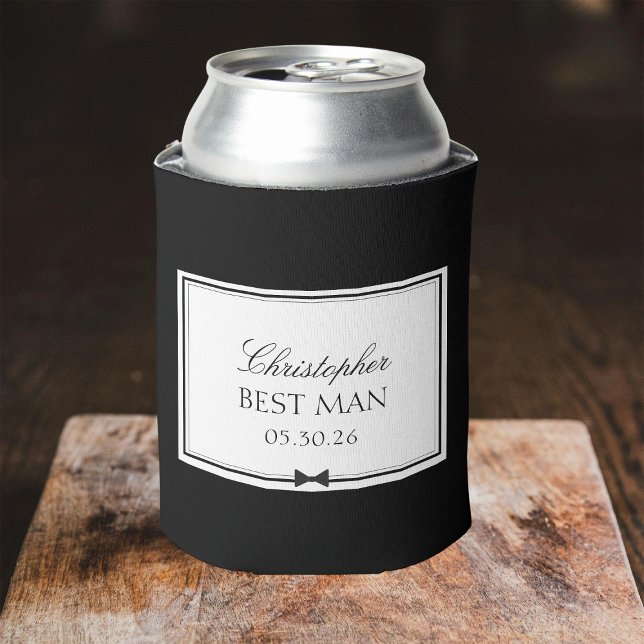 Porta-lata Homem-Melhor da Masculina Clássica Personalizada (Criador carregado)