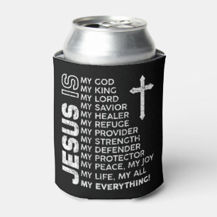 Porta-lata Homens Cristãos Crianças Jesus T-Shirt Você é um P