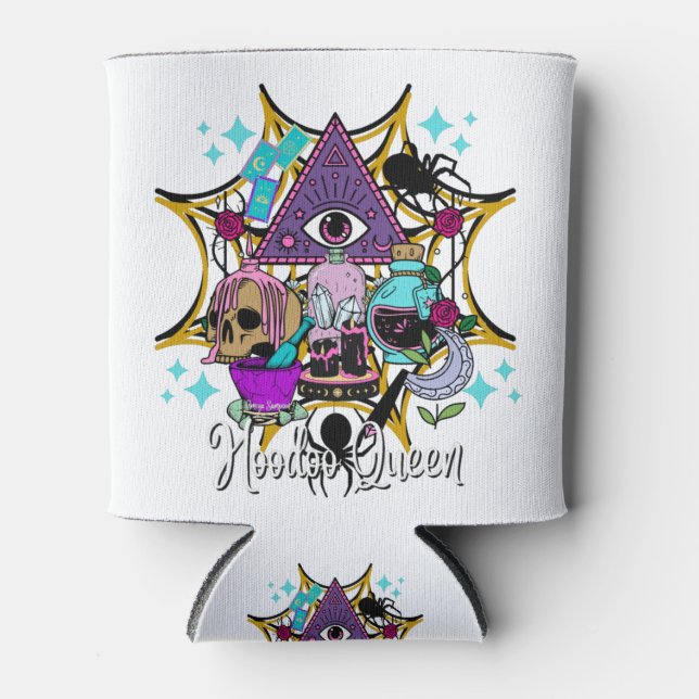 Porta-lata Hoodoo Queen (Frente)