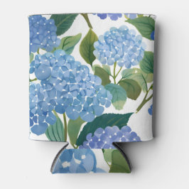 Porta-lata Hortênsias Azuis | Belo Jardim Floral