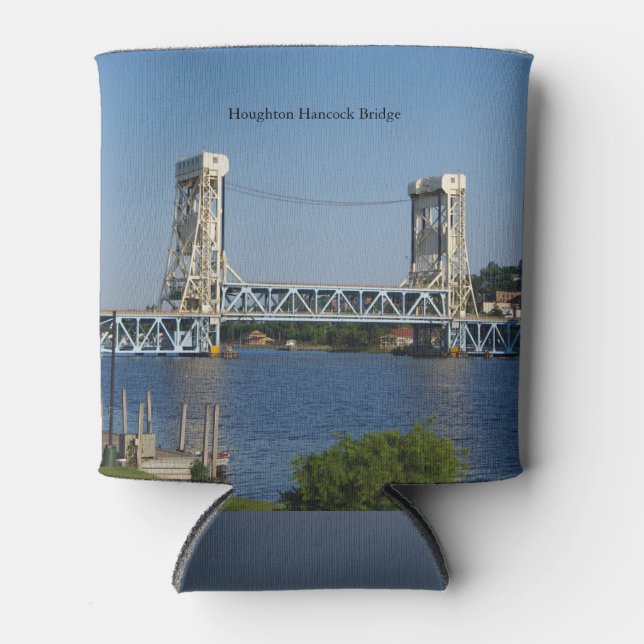 Porta-lata Houghton Hancock Bridge pode resfriar (Frente)