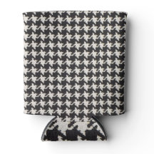 Houndstooth Black White Pattern