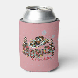 Porta-lata Howdy Christmas | Árvore de Natal Cowboy