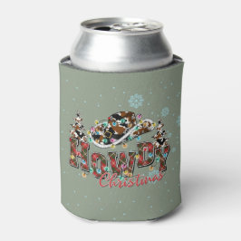 Porta-lata Howdy Christmas | Árvore de Natal Cowboy