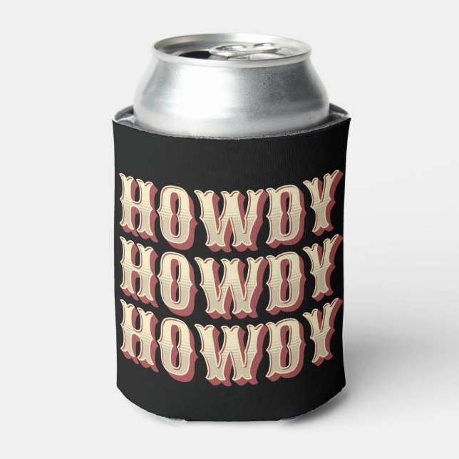 Porta-lata Howdy Howdy Howdy (Can Front)