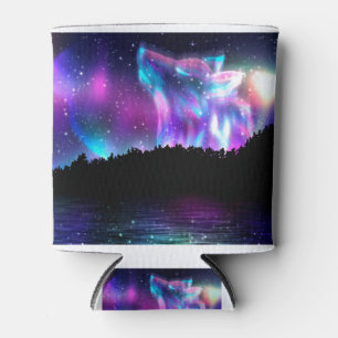 Porta-lata Howling Wolf Spirit