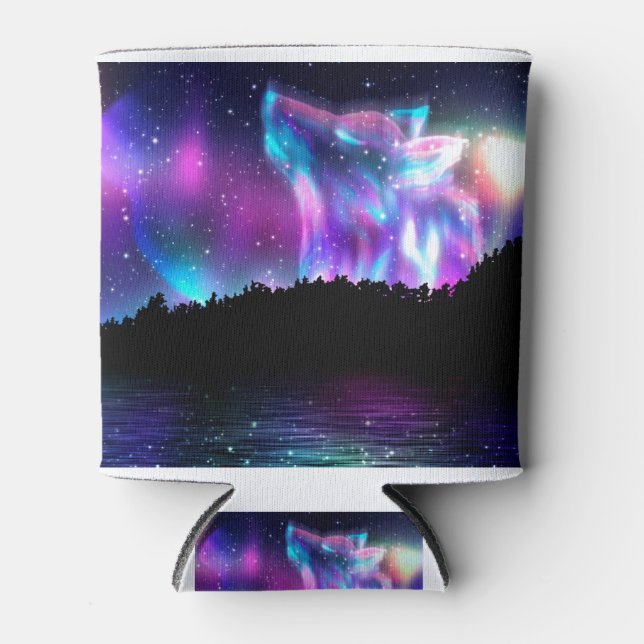 Porta-lata Howling Wolf Spirit (Frente)