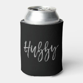 Porta-lata Hubby Silver Foil Can Cooler
