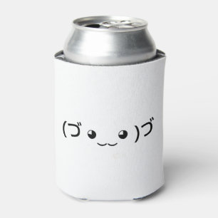 Porta-lata Hugging Emoticon (づ ◕ ‿ ◕ ‿ )づ japonês Kaomoji