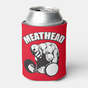 Porta-lata Humor de "construção do corpo" - CABEÇA DE CARNE