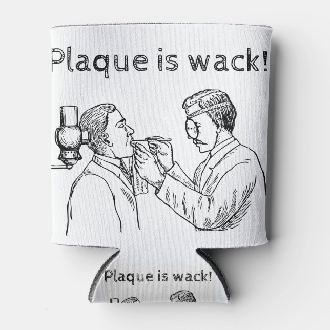 Porta-lata Humor dentário (Frente)