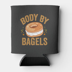 Porta-lata Humor judaico engraçado do amante de bagel de Han