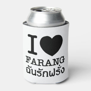 Porta-lata I Black Heart (Love) Farang