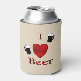 Porta-lata I Heart Beer Design