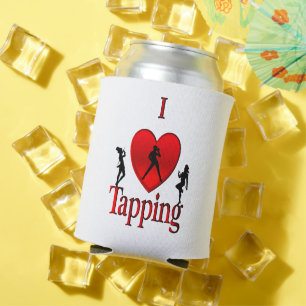 Porta-lata I Heart Tap Dance