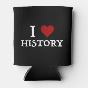 Porta-lata I Love (Heart) History
