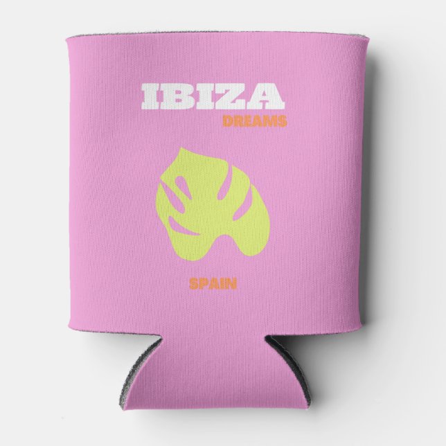 Porta-lata Ibiza, Papoila, Sala de Papoila, Rosa (Frente)