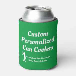 Porta-lata Ideia Golfer Beer Gift Cerveja Personalizada
