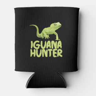 Porta-lata Iguana Hunter - Funny Iguana Reptile Lizard Pet