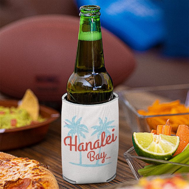 Porta-lata Ilha Hanalei Bay de Kauai, Havaí Souvenir (Criador carregado)