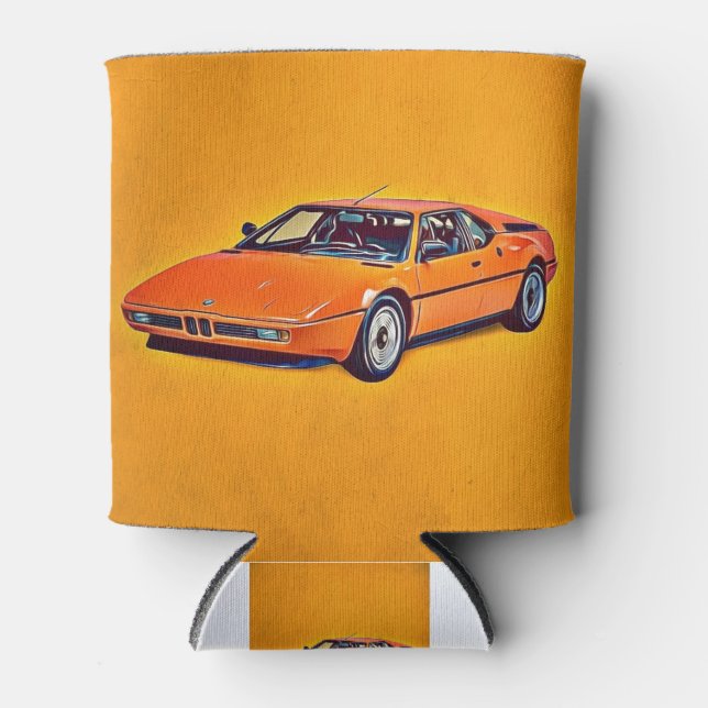 Porta-lata Ilustração da BMW M1 (Frente)