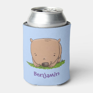 Porta-lata Ilustração de desenho animado de babás bonitinh